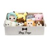 Geyecete Large Dog Toys Storage Bins - Foldable Fabric Trapezoid