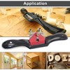 KOOTANS 2pcs 9" 10" Adjustable Spokeshave with Flat Base, 4pcs