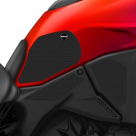 Mogico Motorcycle Accessories Tank Grips/Anti-slip Pads/Traction Non-Slip Mats Fuel Tank Protection for Ducati Multistrada V4 2021-2024