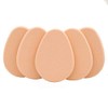 Htppzjr 5pcs Smooth Makeup Sponge Blender Flawless Foundation Powder Puff