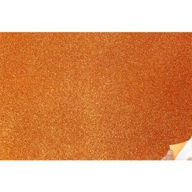 Allgala Jumbo Self-Adhesive Glitter EVA Foam Sheets 10 Pack 16x24 inch (40x60cm) Paper Sheets- Orange Color-for Arts Crafts Projects, Classrooms, DIY Projects, Back to School Suppliers, Art Class