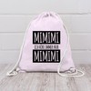 Shirtracer - Gym Bag Backpack - Sayings Statement - Ich