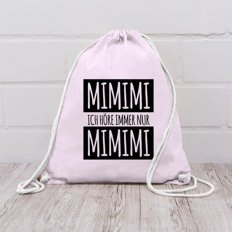 Shirtracer - Gym Bag Backpack - Sayings Statement - Ich