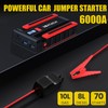 Scatach 6000A Car Battery Jump Starter,12V Car Jumper Starter Battery