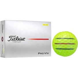 Hapiraki Golf Line Titleist 2025 Pro V1 V1X Line Included (V1X_Yellow 1 Dozen_3 Lines)