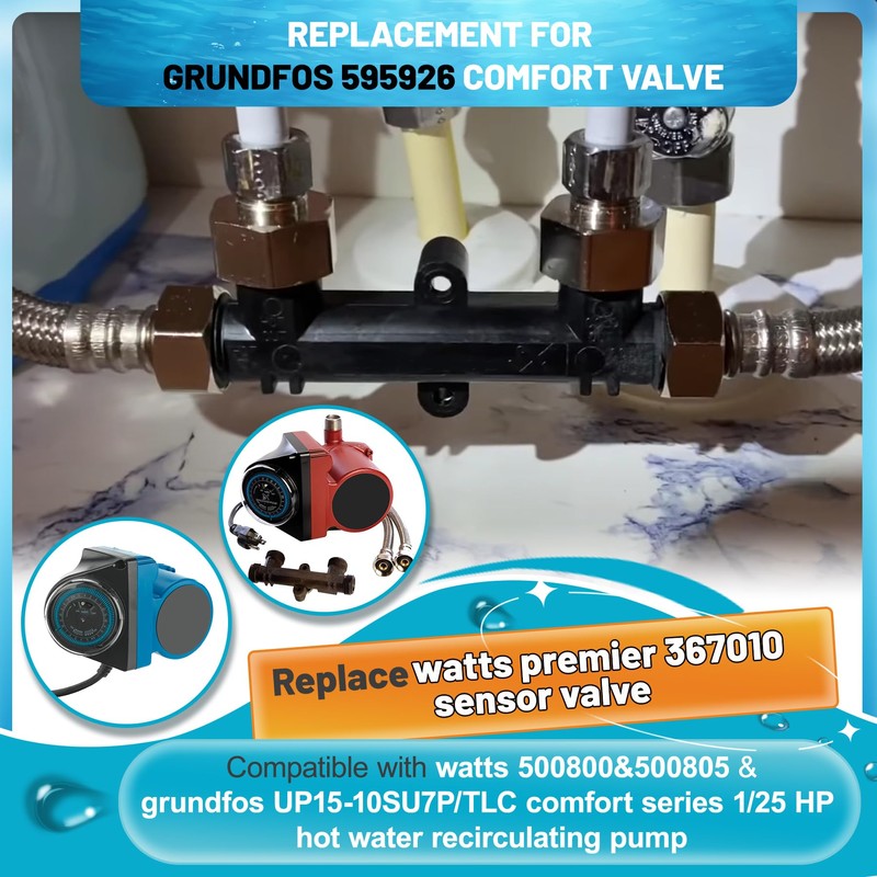 595926 Sensor Valve Fit for watts premier 500800&500805 and grundfos