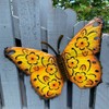 SDMAX Garden Butterflies Wall Sculptures Wall Art Home Garden Decoration
