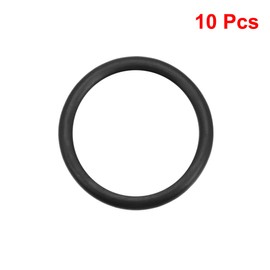 sourcing map Nitrile Rubber O-Rings 28mm OD 21.8mm ID 3.1mm Width, Metric Sealing Gasket, Pack of 10