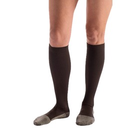 CAROLON - COUTURE - Support Dress Socks, Odor Resist Moisture Control 15-20mmHg Circulation Socks - Regular Length - 1 Pair