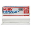 1-Roll of 12' x 400' Poly-America 03512H Husky Clear .31-Mil