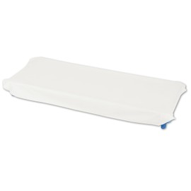 Andy & Helen - Lenzuolo sotto per brandina asilo con angoli elasticizzati per una totale aderenza. Misure standard 65x140 cm in 100% cotone, Bianco