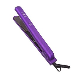 ISO Beauty Diamond Collection Ceramic Flat Iron, Purple