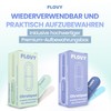 Flovy Foam Earplugs in (Blue) - 2 Soft Earplugs for
