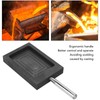 Graphite Casting Mold Metal Ingot Mold Crucible with Handle for