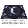 Wall Hanging Tapestry MoonPattern Background Decoration for Living Room Bedroom(150x130cm