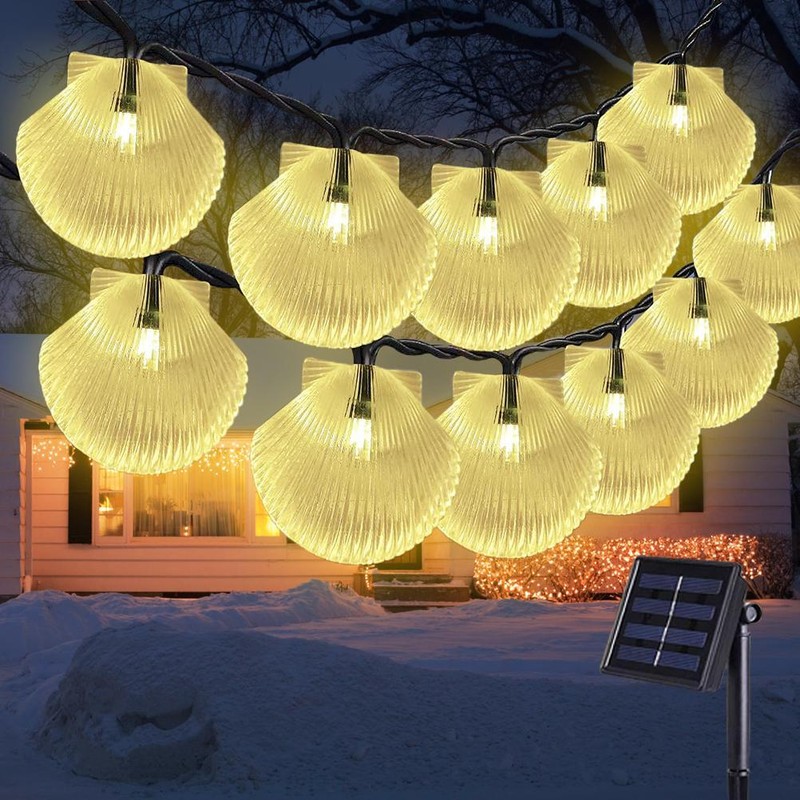 Solar Garden Fairy Lights 7 Meter 50 LED Outdoor Waterproof