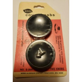 MIRRO Vintage Original Cover Knobs (2)Replacement Pot/skillet Covers 3/16” Bolt