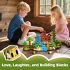 KIDCHEER Magnetic Building Blocks, Pack of 100, Forest Magnetic Building