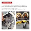 RGOAANC 4PCS Car SRS Airbag Simulator Tester, ABS Vehicle Airbag