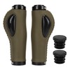 Artificial Leather Bicycle Grips Liquid Silicone Palm Pad Shock Absorption