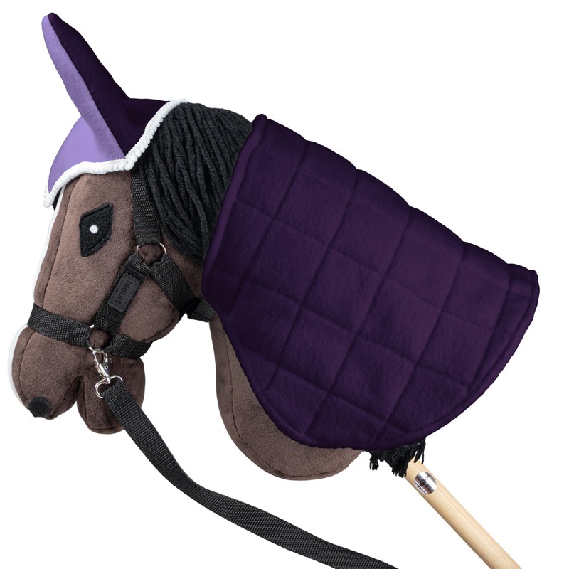 SKIPPI Hobby Horse Blanket and Ear Bonnet - Lilac and