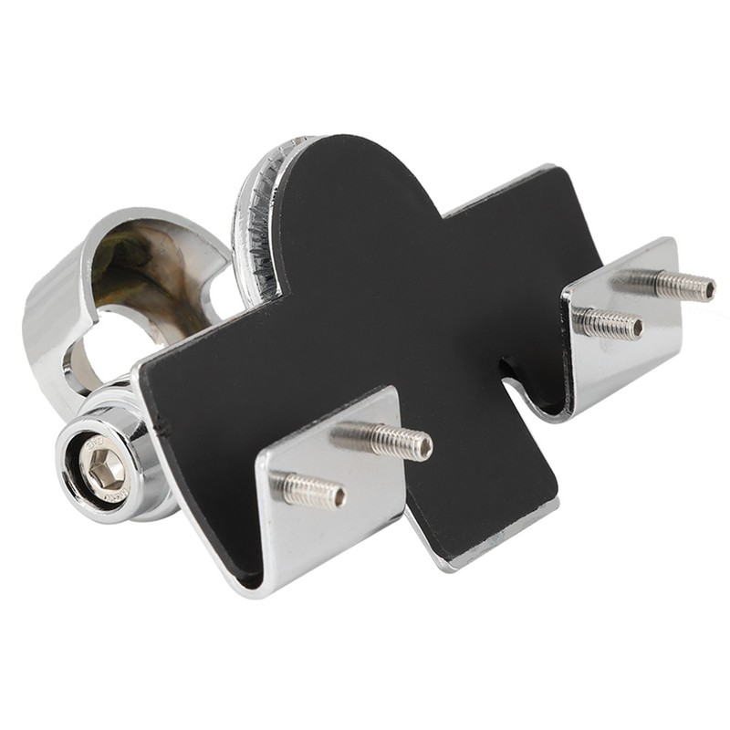 RB-400 Silver Car Antennas Bracket Mount Clip Holder With 4