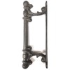 Pristine 7 Inch Cast Iron Barn Door Handle (Black)