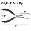 TotaLohan Extra Long Needle Nose Pliers Precision Wire Plier Repair