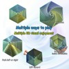 Echehi Gradient Fractal Fidget Hexagons for Kids Adults, 3D Spiral