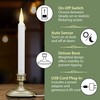 612 Vermont LED Electric Window Candles with Sensor Dusk to