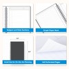 Blue Sky Notes Professional Notebook, 5.5" x 8.5" Journal, Gray,