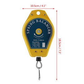 Spring Balancer, resistente de fábrica, resistente, duradero, viene con los accesorios necesarios, soporte para colgar Spring Balancer, tienda en casa para la fabricación de automóviles de