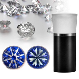 Jewelry Magnifier, Loupe 10X Heartour Rose Diamond Viewer Magnifier Gemstone Diamond Magnifier for Jewelry Viewer (black)