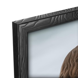 euwazram Ornate Matte Black 13x39 Frame - Single Frame, 13 x 39 Poster Frame for Artwork, Puzzles, Photos and Movie Posters Picture Frames