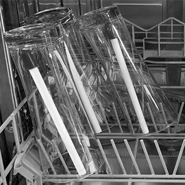 Tether Dishwasher Wine Glass Protector Silicone Stemware Saver Flexible Stemware Holder for Dishwasher Attachment Kitchen Gadget Total 35 pcs