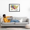 TRAVELISIMO Scratch Off Map of United States, 12x17 Inch Travel