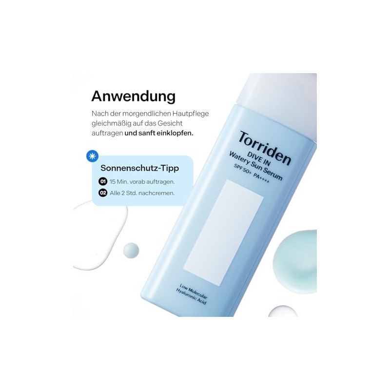 TORRIDEN - DIVE IN Watery Sun Serum 50ml