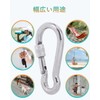 SEPWIK Carabiner 316 Stainless Steel Spring Hook Multifunctional Spring Snap