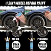 Matte Black Rim Touch Up Paint - Car Wheel Repair