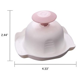 ZUYYON Hand Guards Anti-Cut Plastic Hand Finger Protectors Kitchen Multi-Function Slicer Grater Food Safety Holder for Chopping Grating(2pcs)