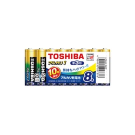 Toshiba LR6AN8MP Alkaline 1 AA 8P Pack