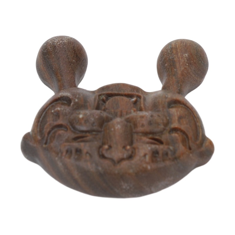 Sandalwood Face Massage Comb Tiger Shape Nose Shaper Protable Wooden