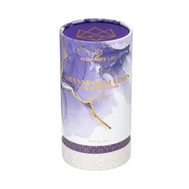 Aluminate Life Crystal Infused Reed Diffuser, 4 OZ, Transformation - Amethyst Crystal Infused - Scents of Jasmine, Bergamot, Vanilla, & Cedar - Home Decor, House Warming, Stick Perfume, Coffee Table