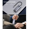 10Gbps USB C Hub,ORICO 7-in-1 USB-C Laptop Docking Station to