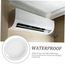 WOONEKY 5pcs Air Conditioner Wall Hole Covers Decorative Covers for Air Conditioner Easy to Install Design for Use