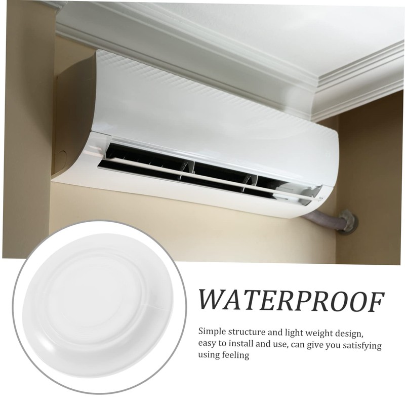 WOONEKY 5pcs Air Conditioner Wall Hole Covers Decorative Covers for