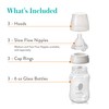 Evenflo Feeding Balance + Wide Neck Glass Bottles - 6oz