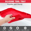 WORKPRO 5-Piece Non-Slip Tool Tray Set, 3-Piece Silicone Flexible Tools