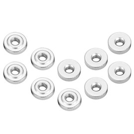 10pcs Knurled Nut Round Knurled Nuts GB807 M3 M4 M5 M6 M8 M10 Knurled Nuts Carbon Steel Knurled Nuts (M5)