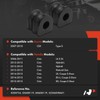 A-Premium 2 x Rear To Frame Sway Bar Bushing Kit,